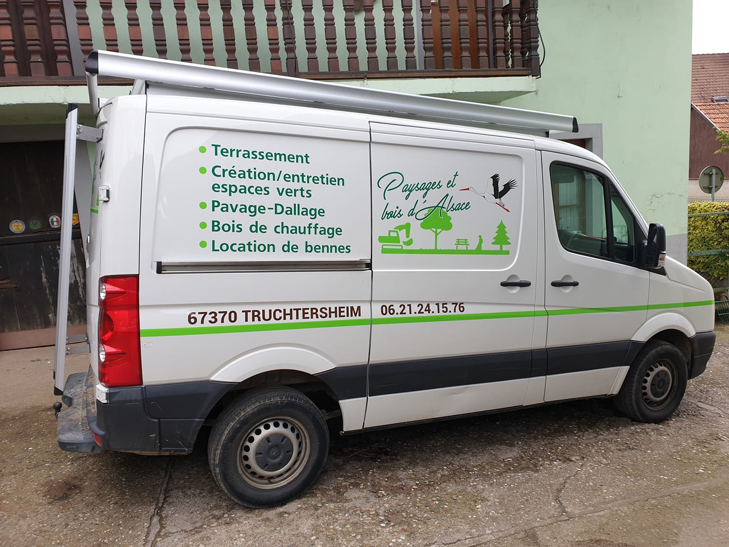 CAMIONETTE CRAFTER | Paysages et bois alsace À propos de Paysages et Bois d’Alsace Illkirch-Graffenstaden 0